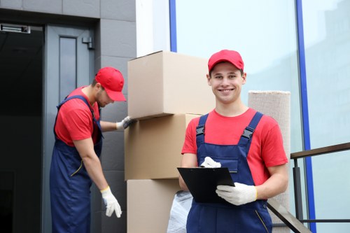 Person using an accessible removals Germany website with a screen reader