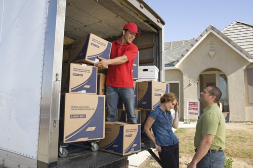 Apartment and house removal service in a German city