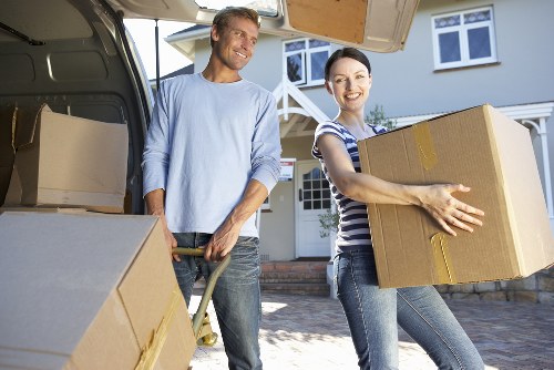 Local office movers handling commercial furniture and equipment